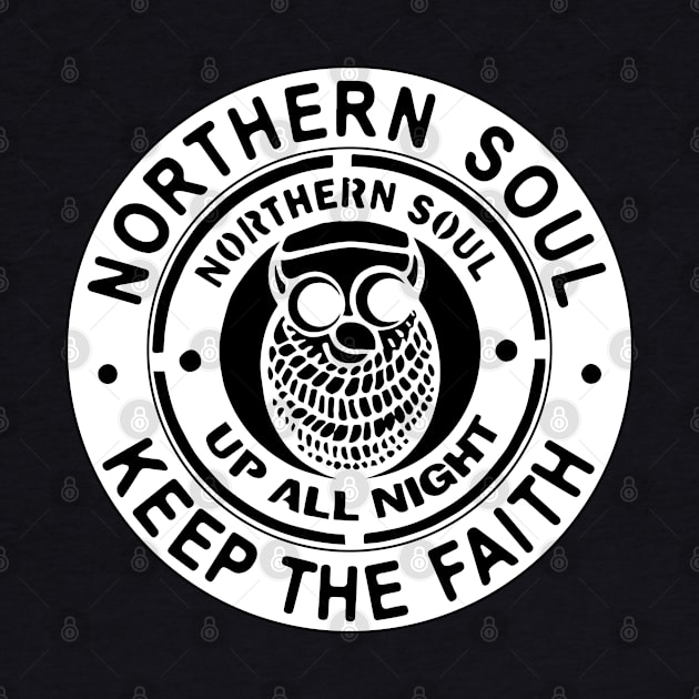 Northern Soul Up all Night, Blackpool, Stoke, Wigan by Surfer Dave Designs